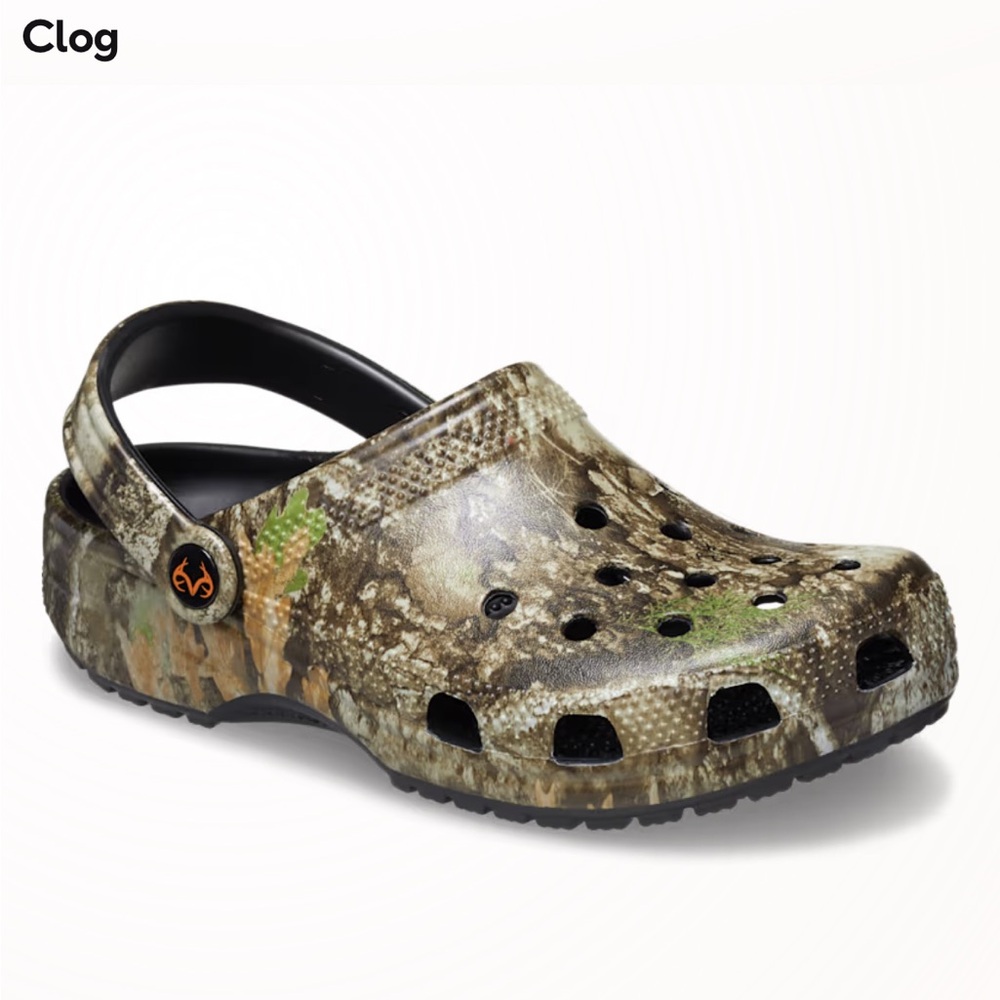 CROCS Camouflage Clog Sandals